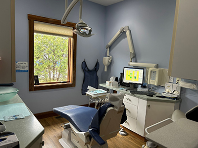 dental exam room at Lisa Siddall, DDS